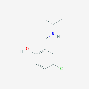 4-Chloro-2-((isopropylamino)methyl)phenol