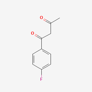 molecular formula C10H9FO2 B1330858 1-(4-氟苯基)丁酮-1,3-二酮 CAS No. 29681-98-9