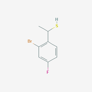 1-(2-Bromo-4-fluorophenyl)ethane-1-thiol