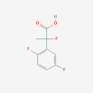 2-(2,5-Difluorophenyl)-2-fluoropropanoic acid