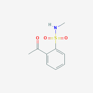 2-Acetyl-N-methylbenzene-1-sulfonamide