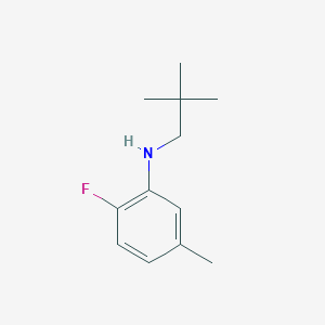 N-(2,2-dimethylpropyl)-2-fluoro-5-methylaniline