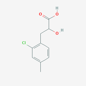 3-(2-Chloro-4-methylphenyl)-2-hydroxypropanoic acid