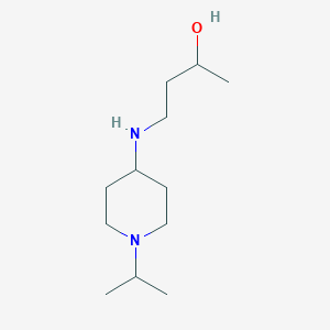 4-{[1-(Propan-2-yl)piperidin-4-yl]amino}butan-2-ol