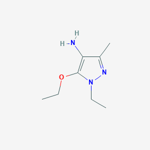 5-ethoxy-1-ethyl-3-methyl-1H-pyrazol-4-amine