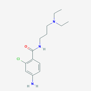 4-Amino-2-chloro-N-[3-(diethylamino)propyl]benzamide