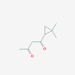 1-(2,2-Dimethylcyclopropyl)butane-1,3-dione