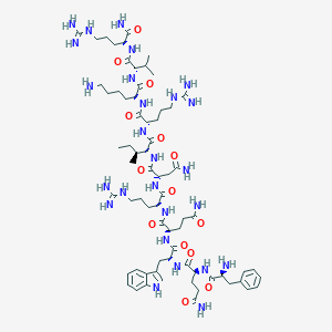 molecular formula C69H112N26O14 B013309 H-Phe-Gln-Trp-Gln-Arg-Asn-Ile-Arg-Lys-Val-Arg-NH2 CAS No. 832729-13-2