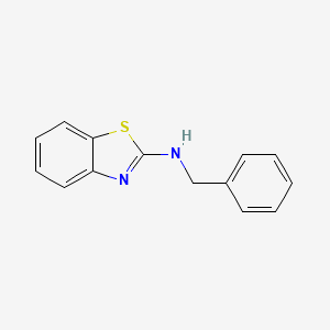 molecular formula C14H12N2S B1330907 N-Benzyl-1,3-benzothiazol-2-amine CAS No. 21816-82-0