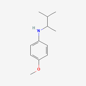 Benzenamine, N-(1,2-dimethylpropyl)-4-methoxy-