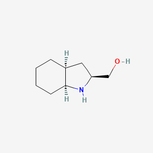 [(2S,3AS,7aS)-octahydro-1H-indol-2-yl]methanol