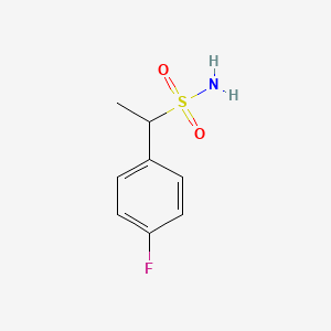 1-(4-Fluorophenyl)ethane-1-sulfonamide