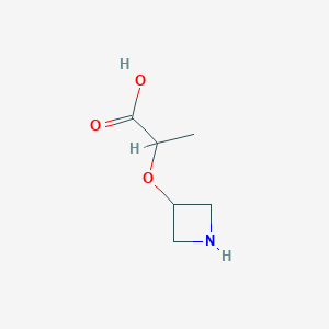 2-(Azetidin-3-yloxy)propanoic acid