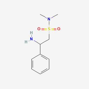 2-Amino-N,N-dimethyl-2-phenylethane-1-sulfonamide