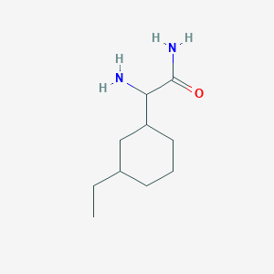 2-Amino-2-(3-ethylcyclohexyl)acetamide