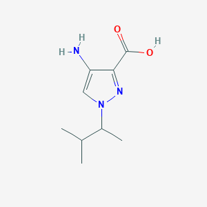 4-Amino-1-(3-methylbutan-2-yl)-1H-pyrazole-3-carboxylic acid