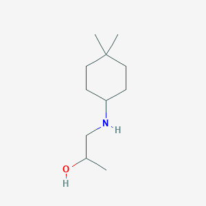 1-[(4,4-Dimethylcyclohexyl)amino]propan-2-ol