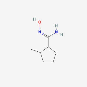 (Z)-N'-Hydroxy-2-methylcyclopentane-1-carboximidamide