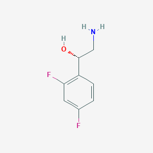 (1S)-2-Amino-1-(2,4-difluorophenyl)ethan-1-ol