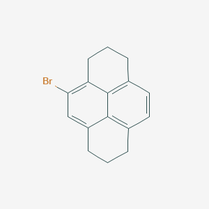 molecular formula C16H15B B1330921 4-溴-1,2,3,6,7,8-六氢芘 CAS No. 1732-25-8