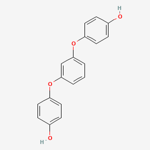 molecular formula C18H14O4 B1330923 1,3-Bis(4-hydroxyphenoxy)benzene CAS No. 126716-90-3