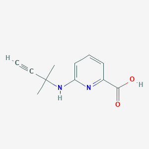 6-((2-Methylbut-3-yn-2-yl)amino)picolinic acid