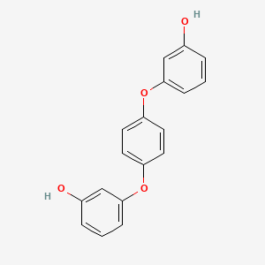 molecular formula C18H14O4 B1330924 1,4-Bis(3-hydroxyphenoxy)benzene CAS No. 5085-95-0