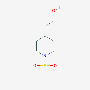 2-(1-Methanesulfonylpiperidin-4-yl)ethan-1-ol