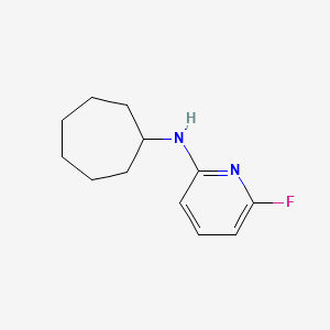 N-cycloheptyl-6-fluoropyridin-2-amine