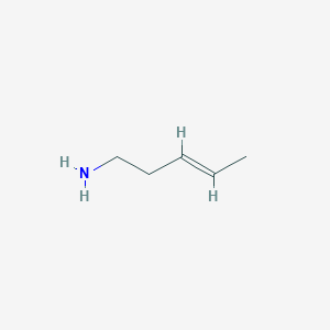 molecular formula C5H11N B13309270 Pent-3-enylamine 