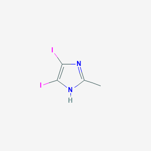 molecular formula C4H4I2N2 B1330929 4,5-Diiodo-2-methyl-1H-imidazole CAS No. 73746-44-8