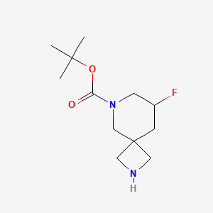 tert-Butyl 8-fluoro-2,6-diazaspiro[3.5]nonane-6-carboxylate