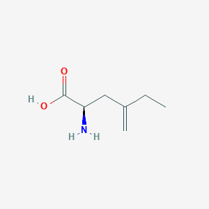 (2R)-2-Amino-4-methylidenehexanoic acid