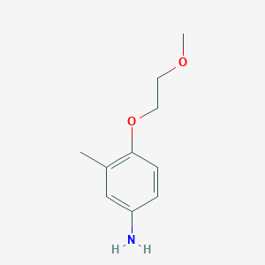 4-(2-Methoxyethoxy)-3-methylaniline