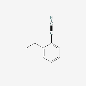 molecular formula C10H10 B1330938 1-Ethyl-2-ethynylbenzene CAS No. 75659-49-3