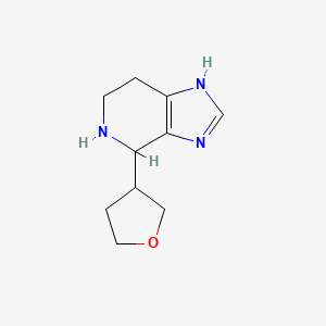 4-(Oxolan-3-yl)-1H,4H,5H,6H,7H-imidazo[4,5-c]pyridine