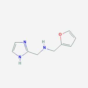 (Furan-2-ylmethyl)(1H-imidazol-2-ylmethyl)amine