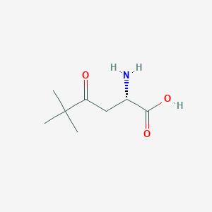 (2S)-2-Amino-5,5-dimethyl-4-oxohexanoic acid