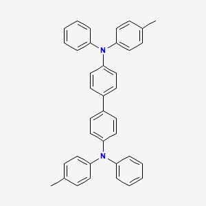 molecular formula C38H32N2 B1330945 N4,N4'-Diphenyl-N4,N4'-di-p-tolyl-[1,1'-biphenyl]-4,4'-diamine CAS No. 20441-06-9