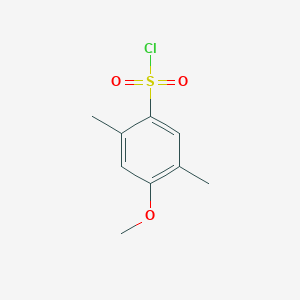 molecular formula C9H11ClO3S B1330946 4-Methoxy-2,5-dimethylbenzenesulfonyl chloride CAS No. 91179-12-3