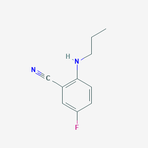 5-Fluoro-2-(propylamino)benzonitrile