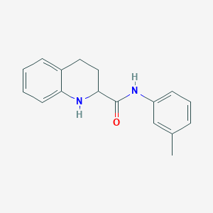 N-(3-methylphenyl)-1,2,3,4-tetrahydroquinoline-2-carboxamide