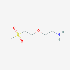 2-(2-Methanesulfonylethoxy)ethan-1-amine