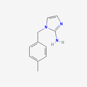 1-[(4-Methylphenyl)methyl]-1H-imidazol-2-amine