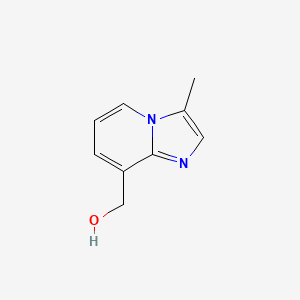 (3-Methylimidazo[1,2-A]pyridin-8-YL)methanol