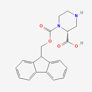 1-Fmoc-Piperazine-2-(R)-carboxylic acid