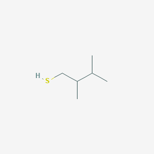 molecular formula C6H14S B13309872 2,3-Dimethylbutane-1-thiol 