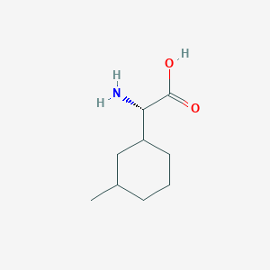 (2S)-2-Amino-2-(3-methylcyclohexyl)acetic acid