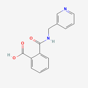 molecular formula C14H12N2O3 B1330989 N-吡啶-3-基甲基邻苯二甲酰胺酸 CAS No. 100872-69-3