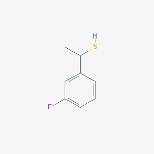 1-(3-Fluorophenyl)ethane-1-thiol